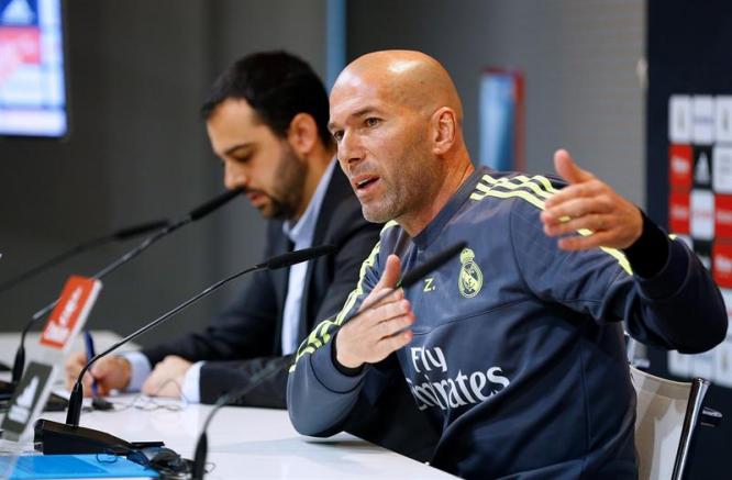 Zidane, en conferencia de prensa