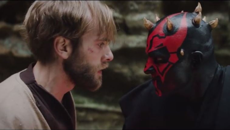 Darth Maul en el corto amateur