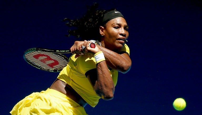 Serena Williams, durante un partido