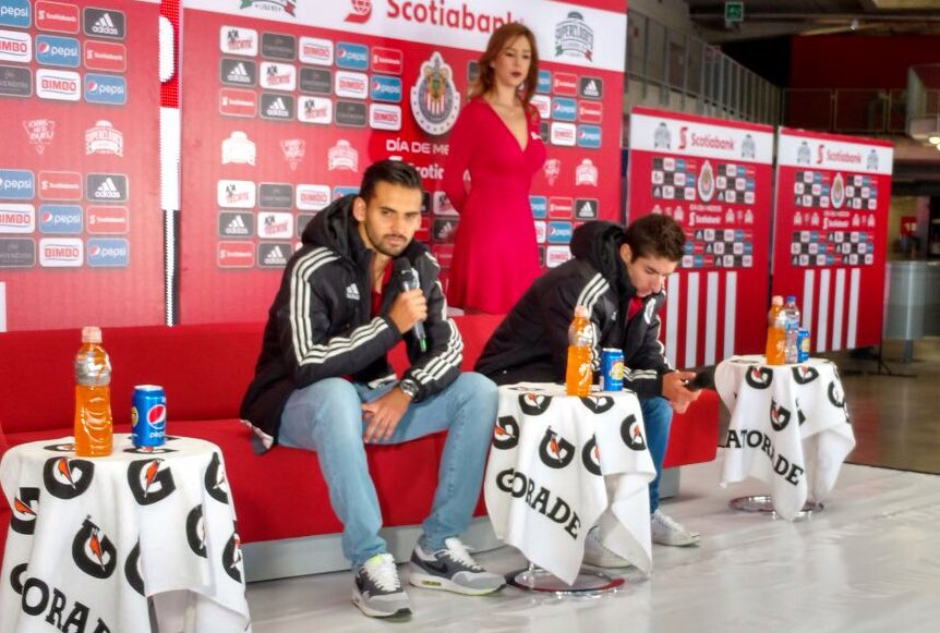 El Dedos López durante el Día de Medios previo al Clásico