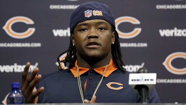 Danny Trevathan, durante su presentación con los Osos