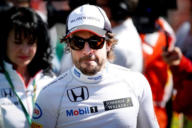 Fernando Alonso, en el GP de Australia