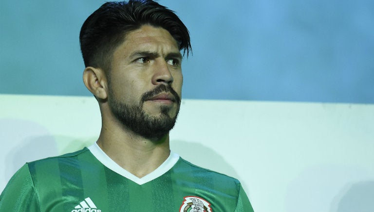 Oribe durante la presentación de la nueva playera de la Selección