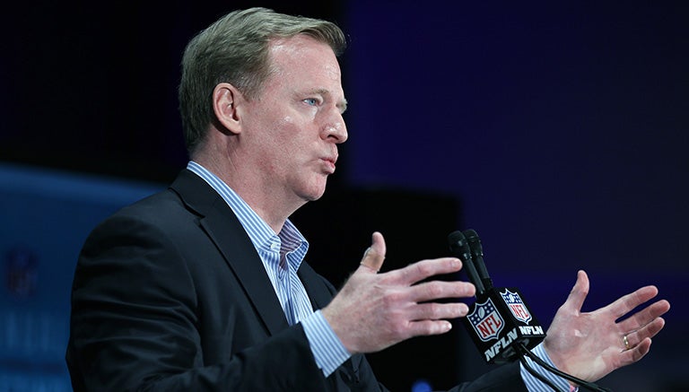 Goodell, en la reunión de directivos de la NFL