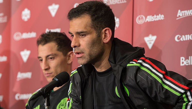 Rafa Márquez en conferencia de prensa previo al duelo contra Canadá 