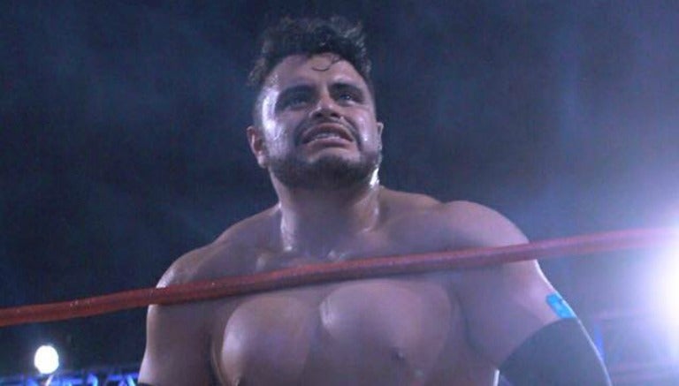 Texano Jr. después del combate en Rey de Reyes