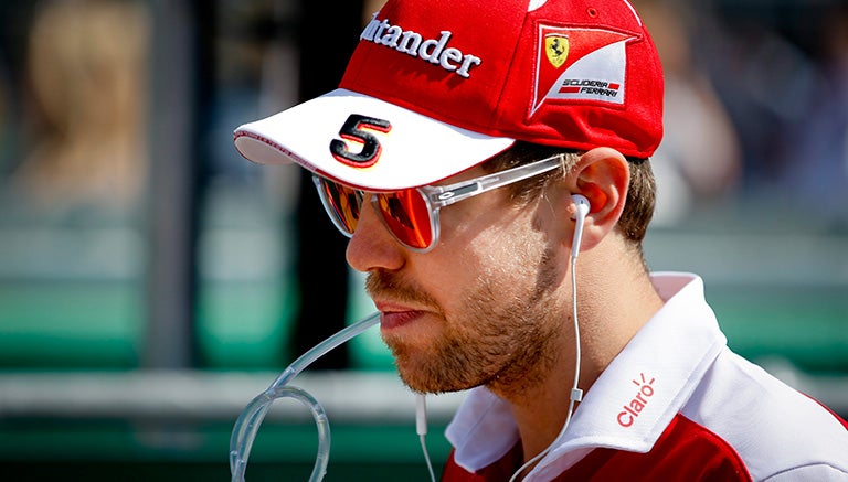 Sebastian Vettel, durante del Gran Premio de Australia