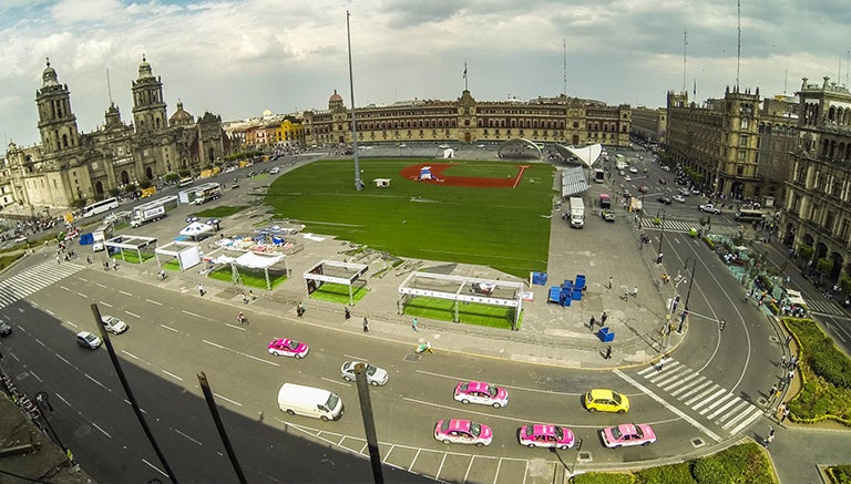 El Zócalo se prepara para recibir por segunda vez el Home Run Derby