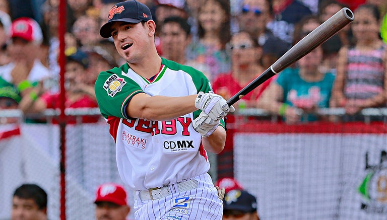 Jorge Cantú, en la edición pasada del Home Run Derby 