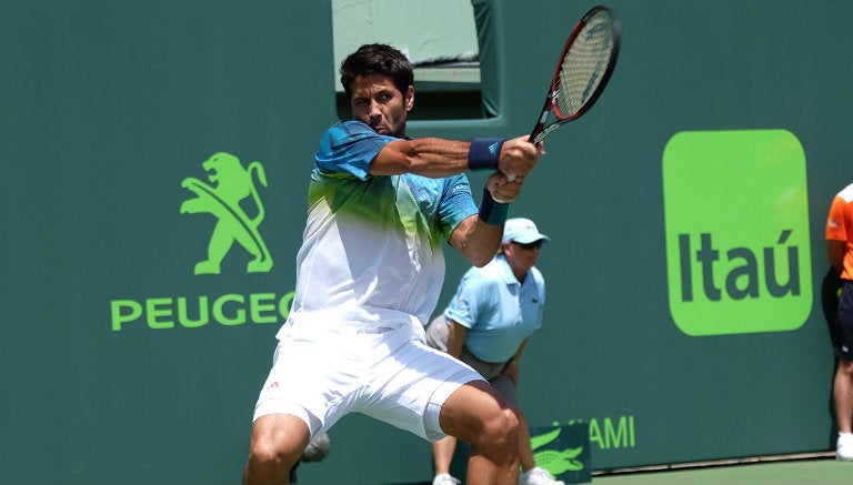 Fernando Verdasco durante el ATP Masters 1000