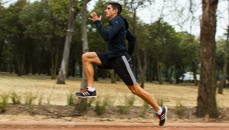 José Carlos Herrera corre ante la cámara