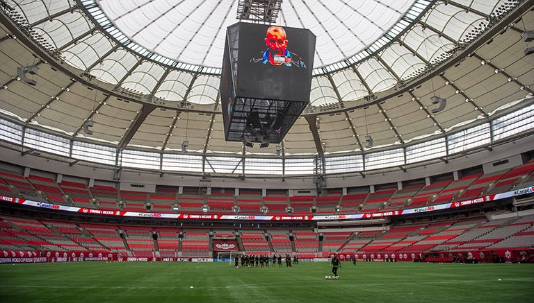 Así luce el interior del BC Place Stadium