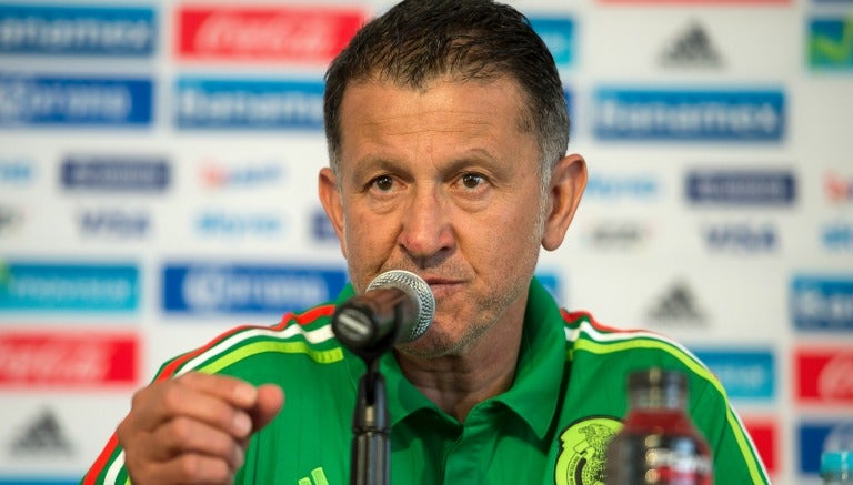 Juan Carlos Osorio, en conferencia de prensa