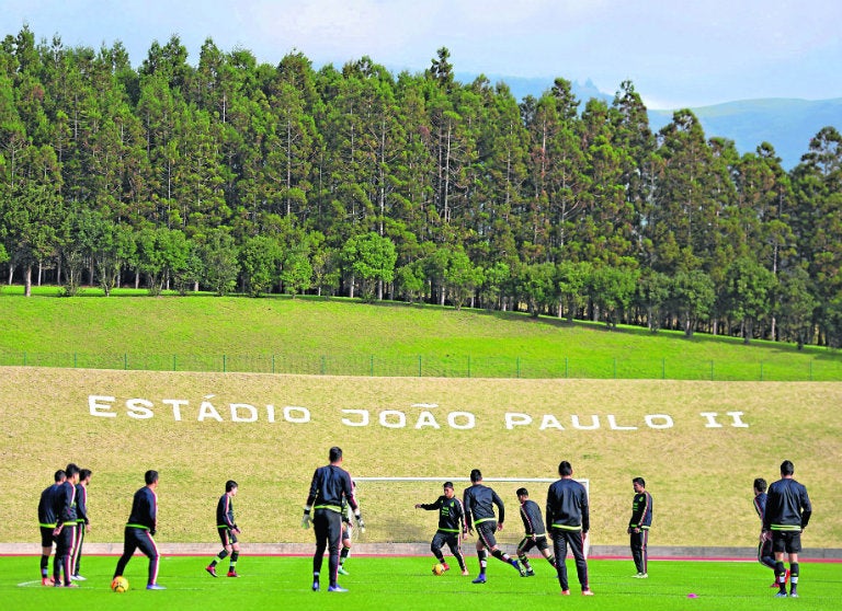 Tri Sub 23 entrena previo a juego contra Portugal