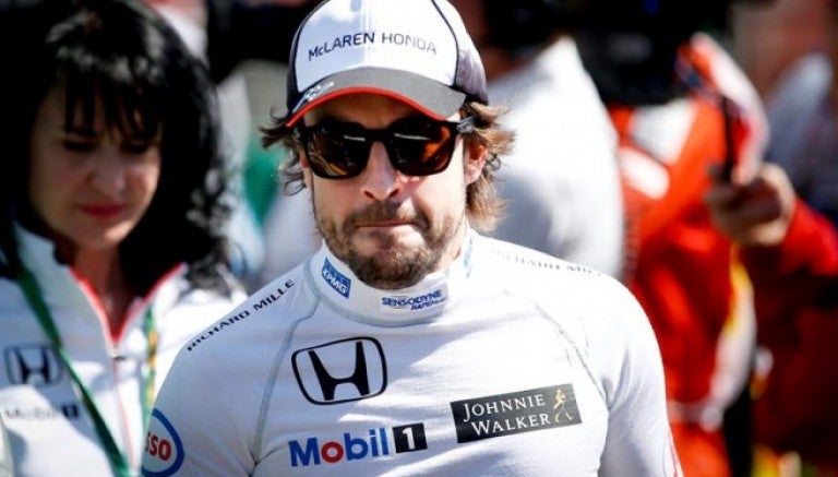 Fernando Alonso, en el GP de Australia