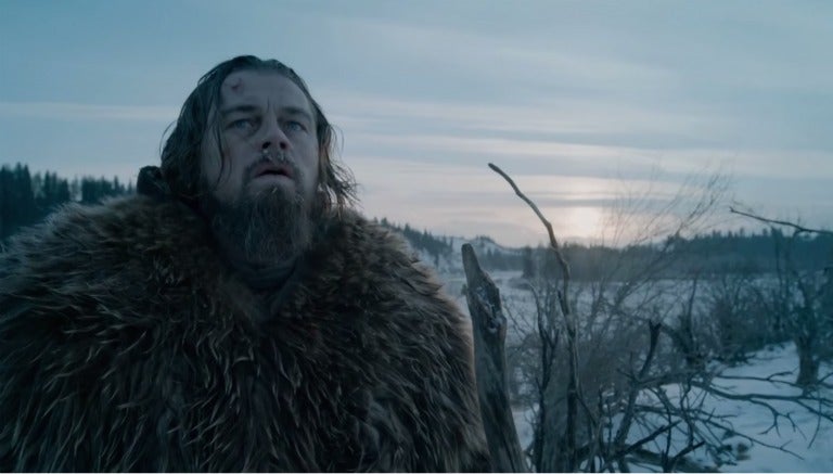 Leonardo DiCaprio, protagonista de la película "The Revenant" 