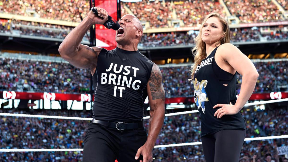 Ronda Rousey en Wrestlemania 31