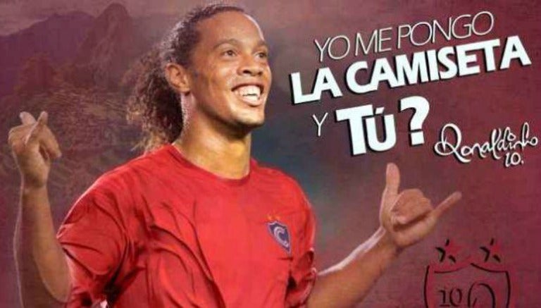 Ronaldinho, fichaje bomba del Cienciano