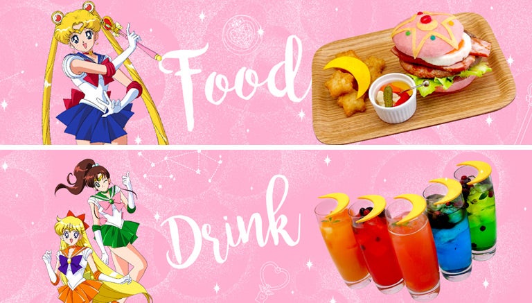 Éstas son la hamburguesa y las bebidas inspiradas en Sailor Moon