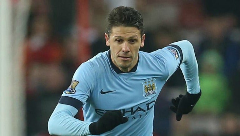  Martín Demichelis, jugador del Manchester City