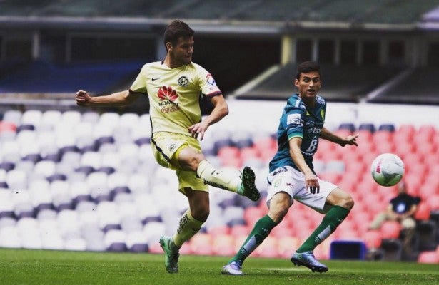 Alex Díaz, en un partido de la Sub 20 de América