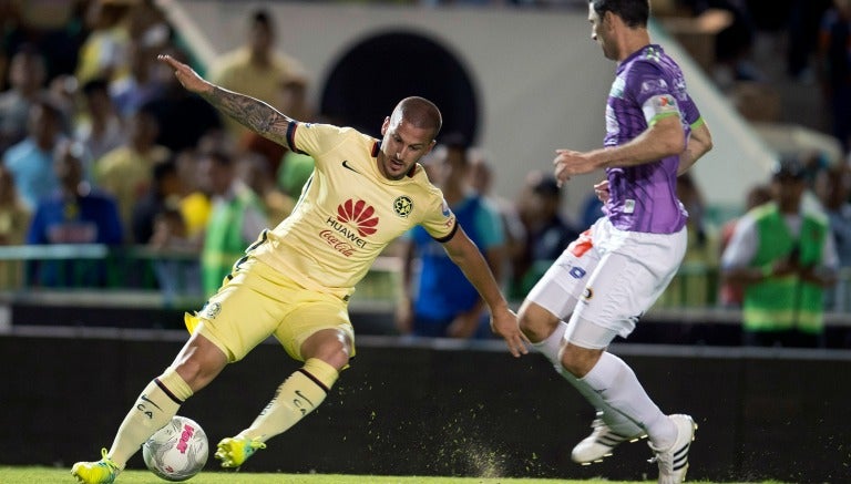 Dario Benedetto regresó a las canchas en el juego contra Chiapas en la J12