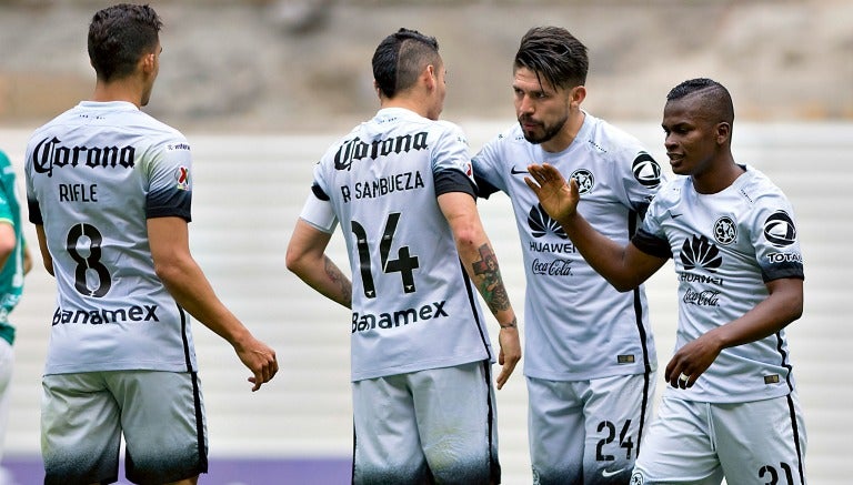 América utilizaría un uniforme parecido a éste contra Rayados