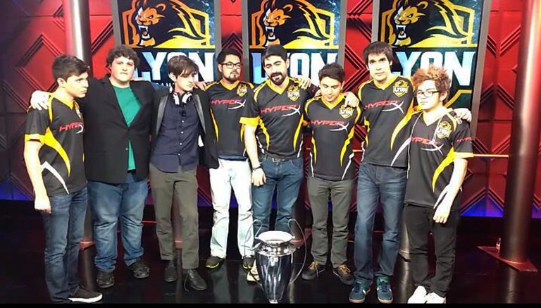 El equipo Lyon Gaming, tras conquistar la Copa Latinoamérica Norte de LoL