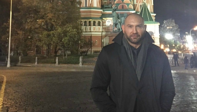 Batista muestra sus vacaciones en Rusia