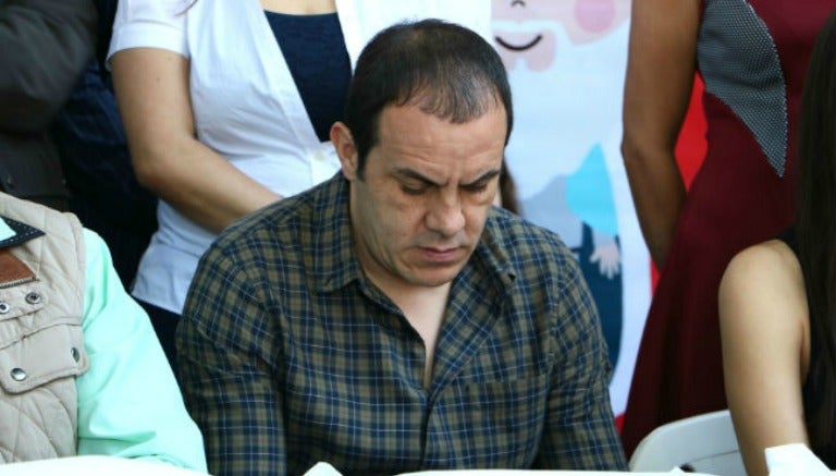 Cuauhtémoc Blanco, durante un evento en Cuernavaca