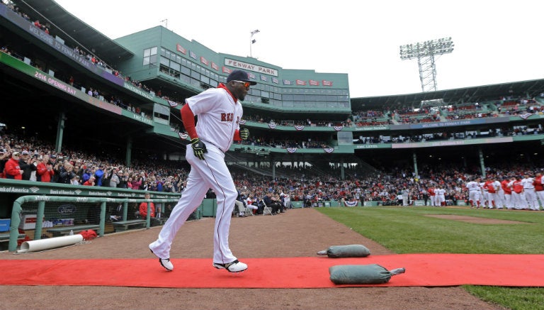 David Ortiz salta al parque para su homenaje