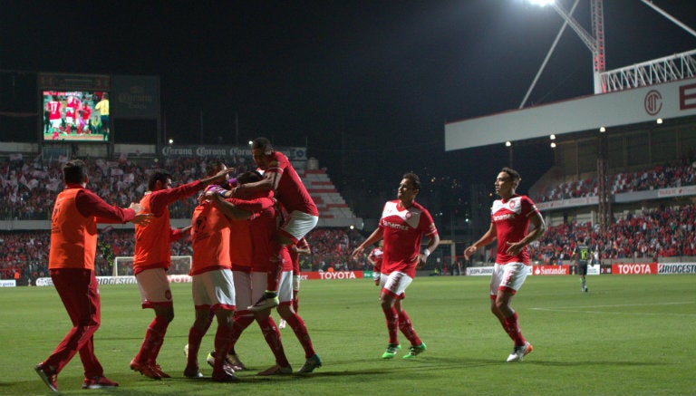 Contra la Liga Deportiva Universitaria de Quito Toluca tuvo que remontar