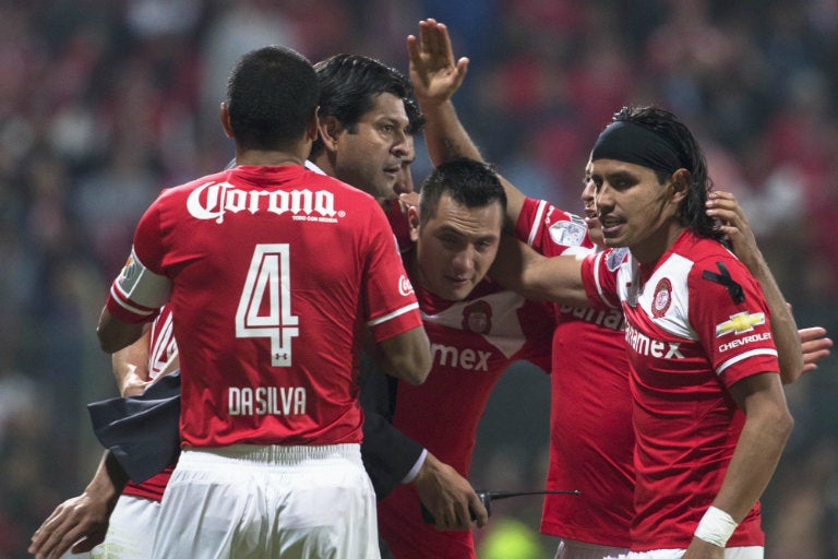 Toluca festeja anotación contra Gremio