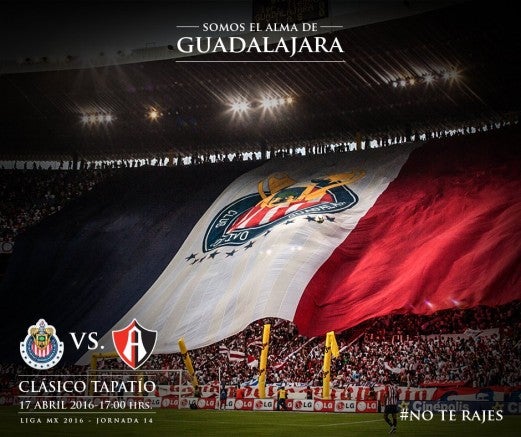 Así promociona Chivas el Clásico Tapatío