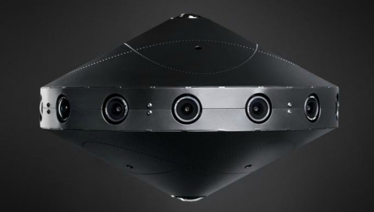 Surround 360 cuenta con 17 lentes 3D de realidad virtual