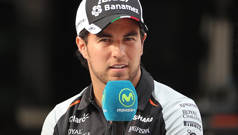 Checo Pérez en conferencia previo al GP de China