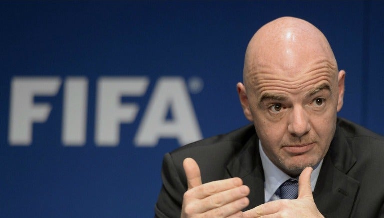 Gianni Infantino, presidente de la FIFA