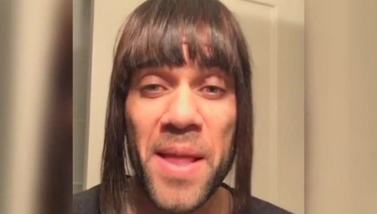 Captura del video de Dani Alves 