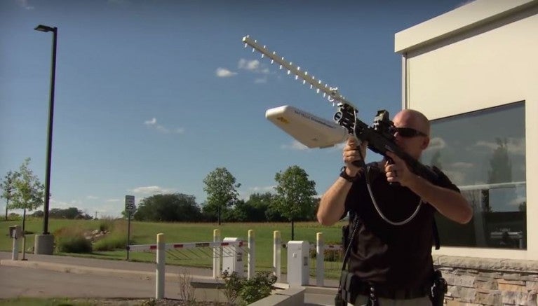 Así luce el DroneDefender