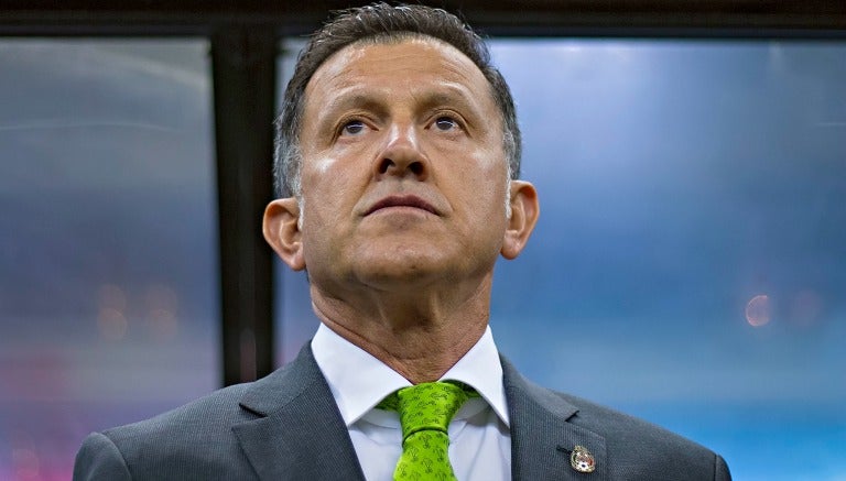 Juan Carlos Osorio, en un partido del Tri