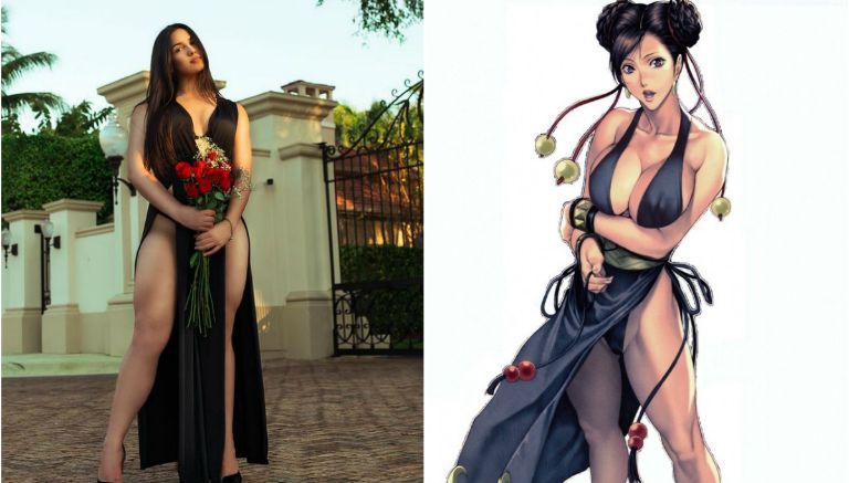 Encinosa junto a Chun Li, parecidos razonables