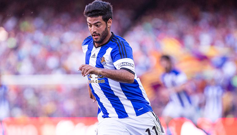 Vela corre en un juego de la Real