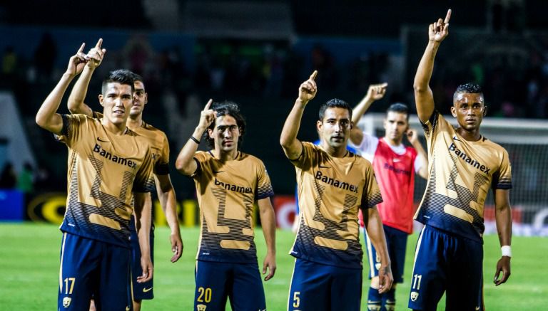 Pumas festeja triunfo sobre Chiapas en la Jornada 14