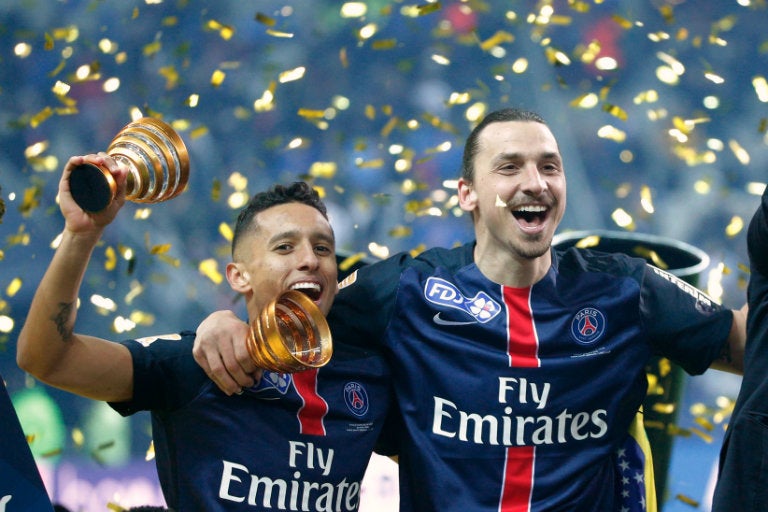 Zlatan festeja título del PSG