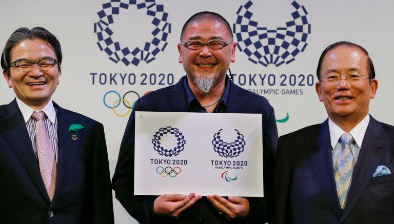 Presentación del nuevo diseño del logo para Tokio 2020