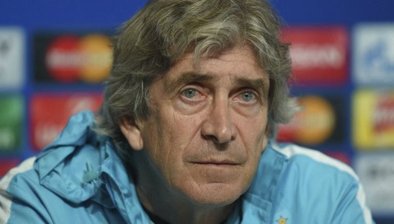 Manuel Pellegrini en conferencia de prensa de Champions League