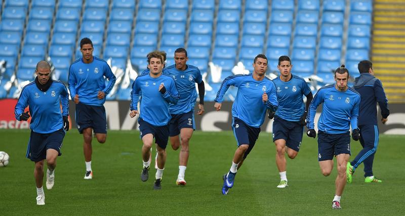 Real Madrid entrena en casa del City