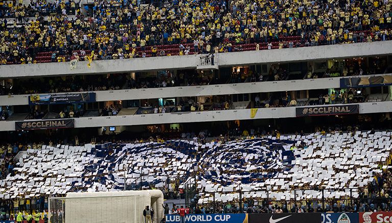 El mosaico que mostró la afición de América 