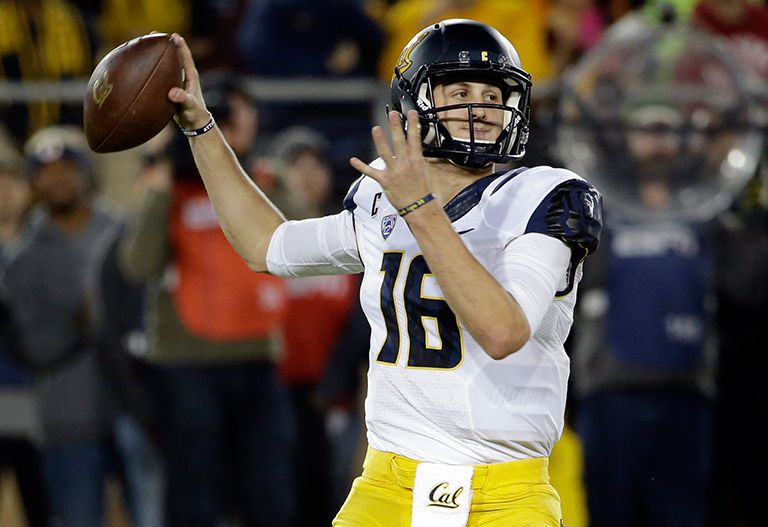 Jared Goff en su tiempo con la Universidad de California