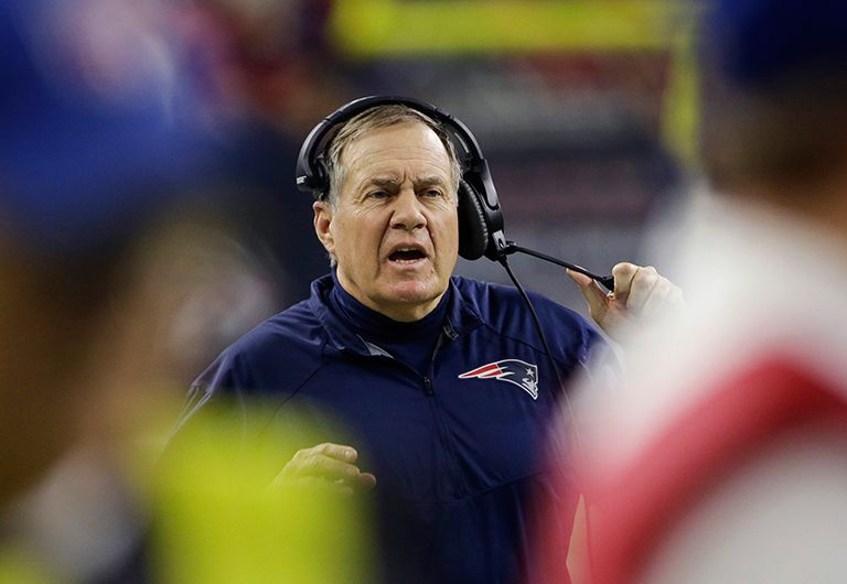 Bill Belichick, coach de los Patriotas